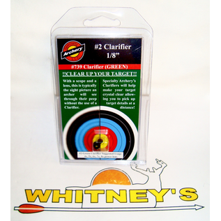 Specialty Archery, LLC Specialty Archery 1/8" Aperture W/#2 Clarifier Lens(GREEN)
