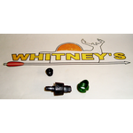 Specialty Archery, LLC Specialty Archery 1/4" Large Hooded Peep Housing 37 Degree - GREEN
