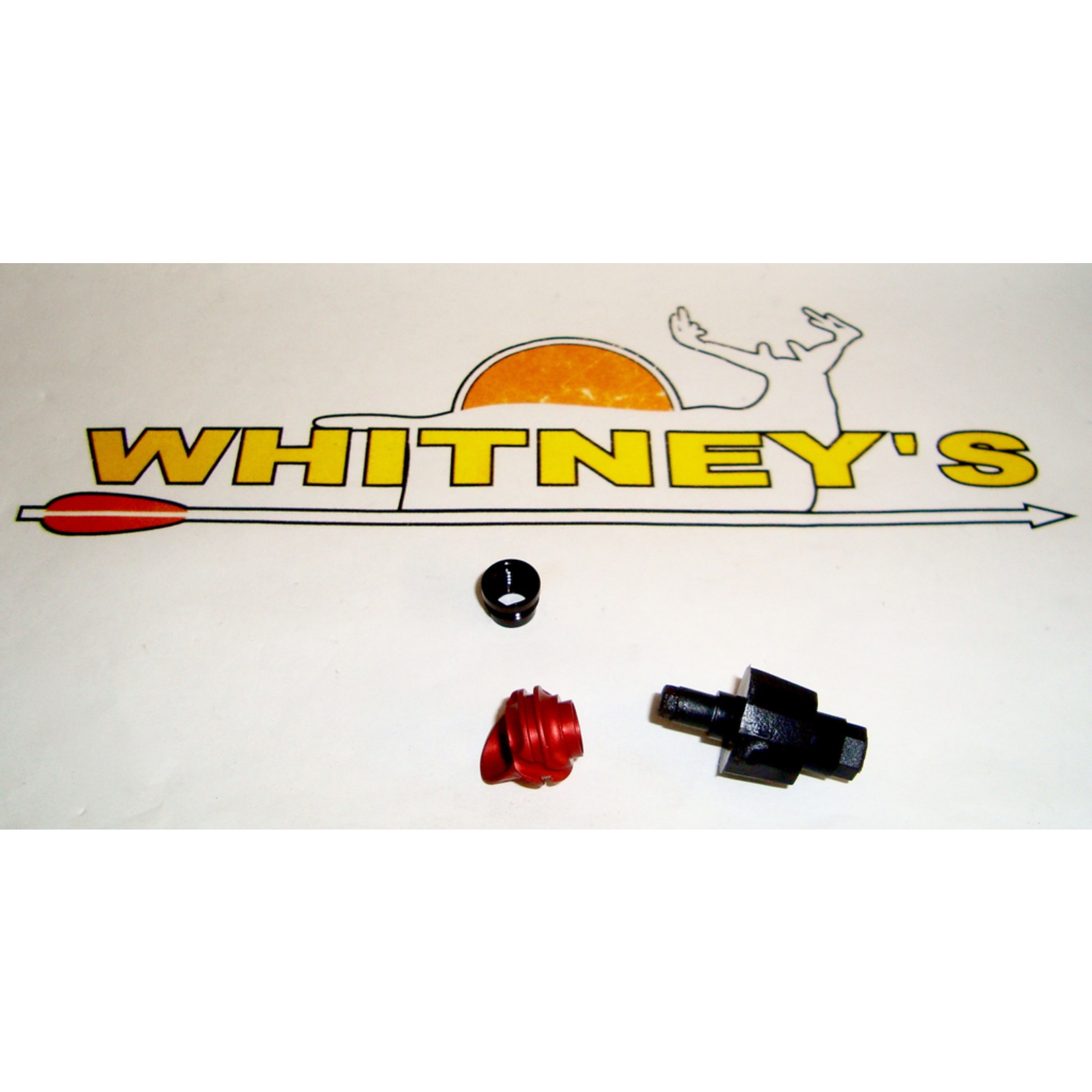 Specialty Archery, LLC Specialty Archery 1/4" Large Hooded Peep Housing 37 Degree - Red