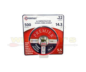 Balines Crosman 4.5 mm Premier Domed 500 un