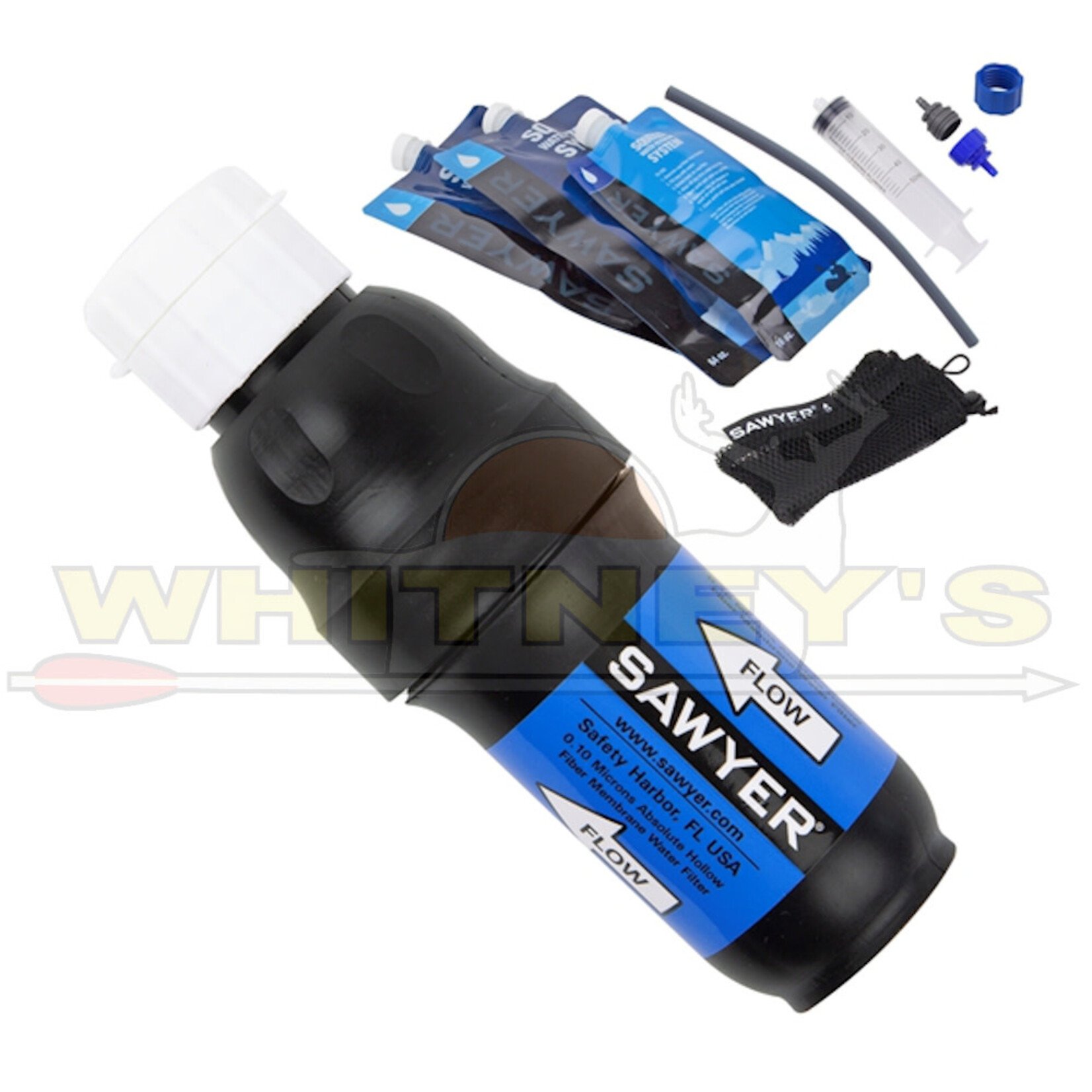 Sawyer Sawyer Point One Squeeze Water Filter System, Includes Two 1L Pouches- SP129