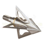 Wac'Em Archery Pro. Wac'Em 4-Blade 100 Gr. 1 1/16" Cut Broadheads- 3 Pack-WA4100