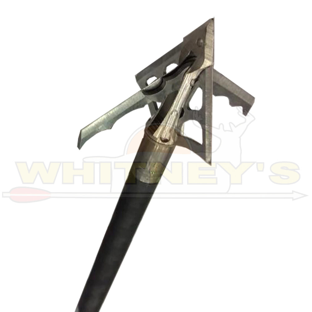 Wac'Em Steel Hybrid Crossbow 100gr. Broadheads, 2 5/8" Cut WAS4100