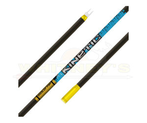 Black Gold Tip Kinetic Dozen Arrows-200 Spine 2" HP Vanes 