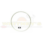 Spot Hogg Spot Hogg Sight Lens 4X -  Double Pin, Small, Feather Visions