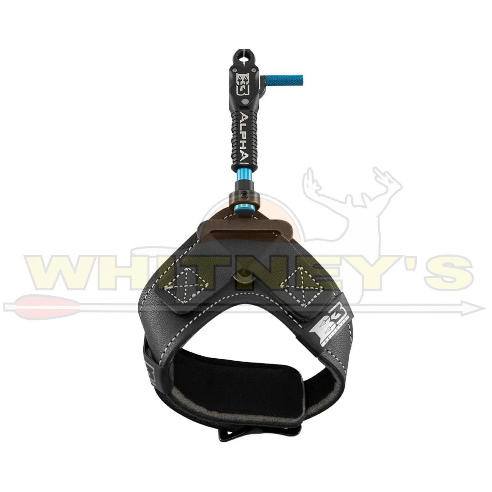 B3 Archery B3 Archery Release Alpha Swivel Stem Connector - BLACK-ALSC-BK