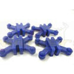 BowJax Inc. BowJax Blue Revelations 11/16” Wide Gap Fits on the Bowtech, Hoyt New Breed - 4 PACK