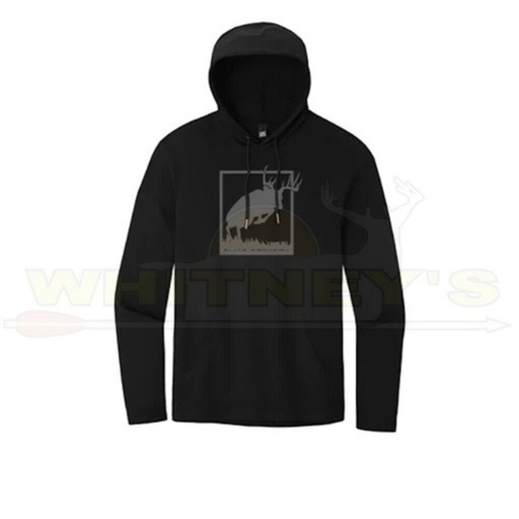 Elite Inc. ELITE Black Whitetail Lightweight Hoodie