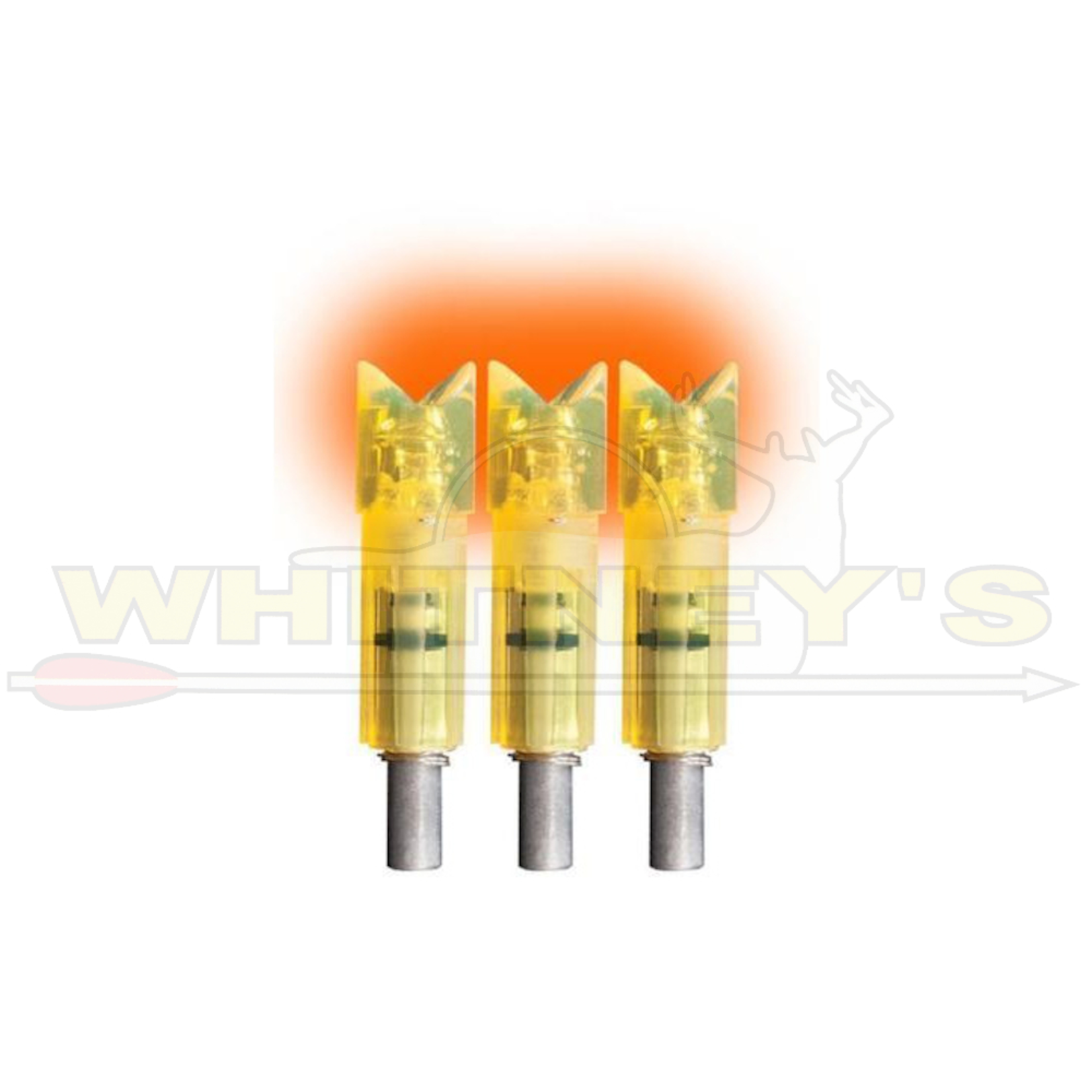 Burt Coyote Co., Inc. Burt Coyote Lumenok FMJ HD Orange Crescent Bolt End 3-PACK