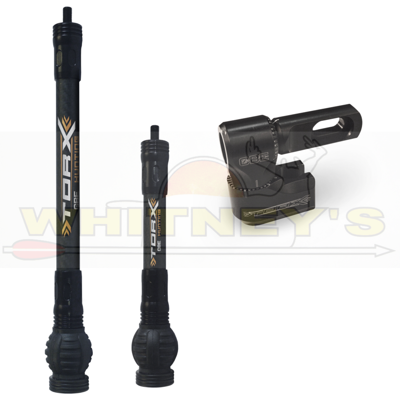 C.B.E. CBE Torx Hunting Stabilizer Kit with 7” and 11” Stabilizers