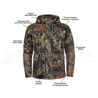 Scentblocker Blocker Outdoors Whitetail Pursuit Insulated Parka-Mossy Oak Country