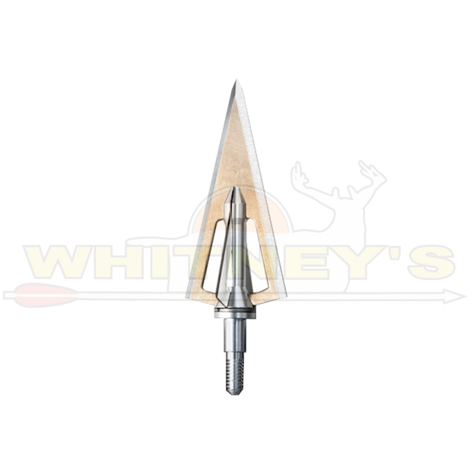 Steel Force Steel Force Premium Broadheads - 100gr. - 4 blade - 3pk - SF25003