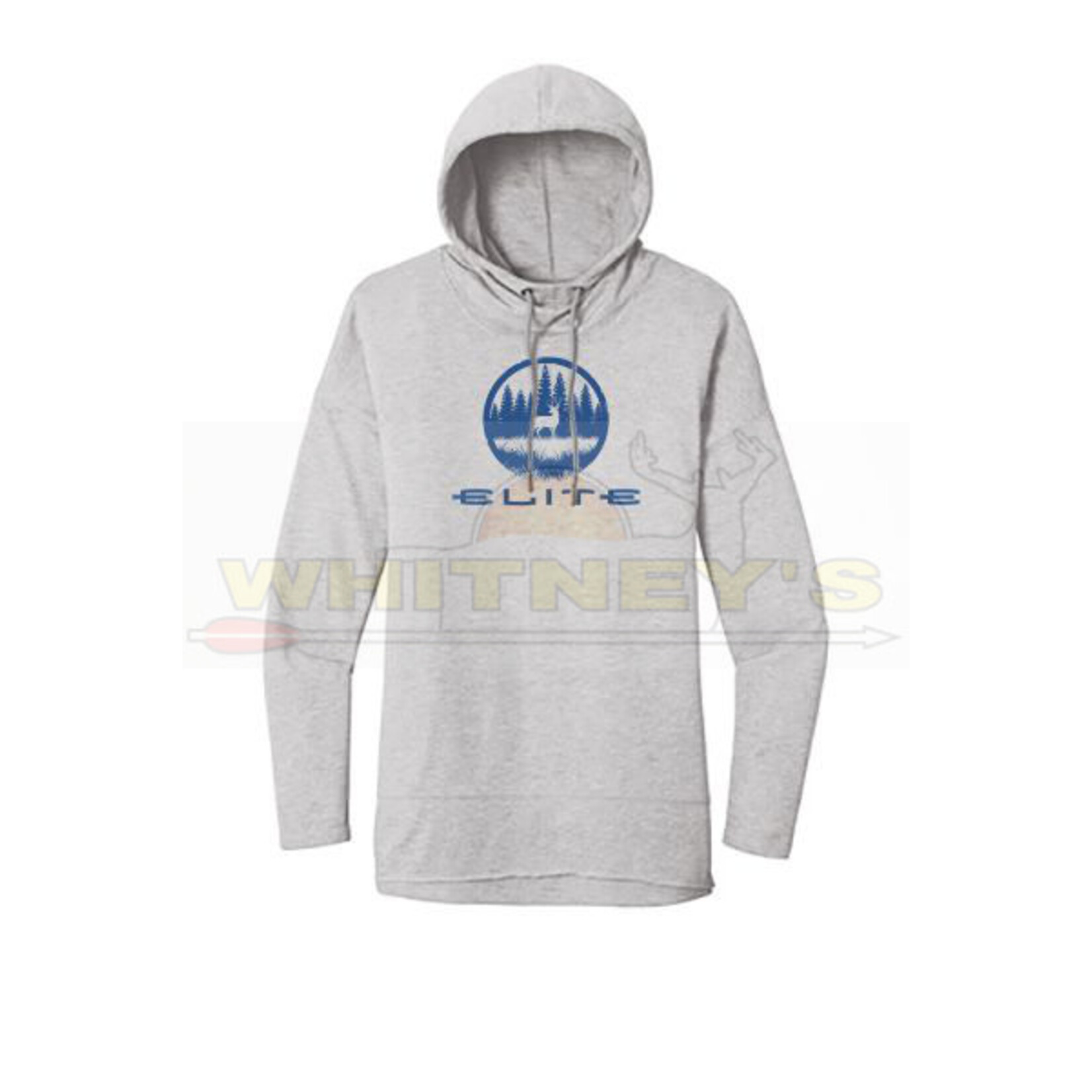 Elite Inc. ELITE Women's Grey Lightweight Deer Hoodie