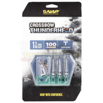 New Archery Products (NAP) NAP Thunderhead Crossbow Broadheads - 100gr. - 3 blade - 3pk - 60-694