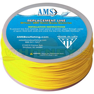 AMS AMS 50 Yards 200# Yellow Line-L20-50-YEL