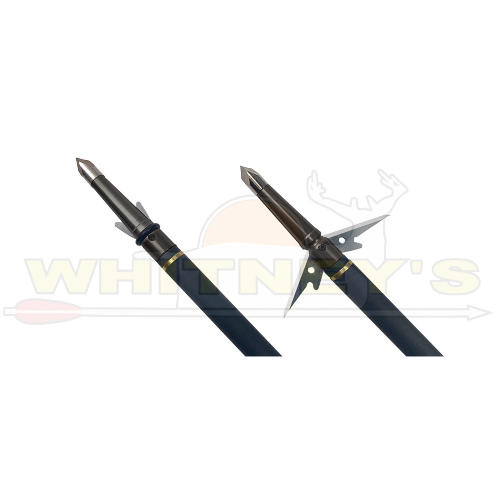 Centerpoint Centerpoint Deadpoint Crossbow Broadheads  - 100gr. - 2 blade - 3pk - AXCPBH100