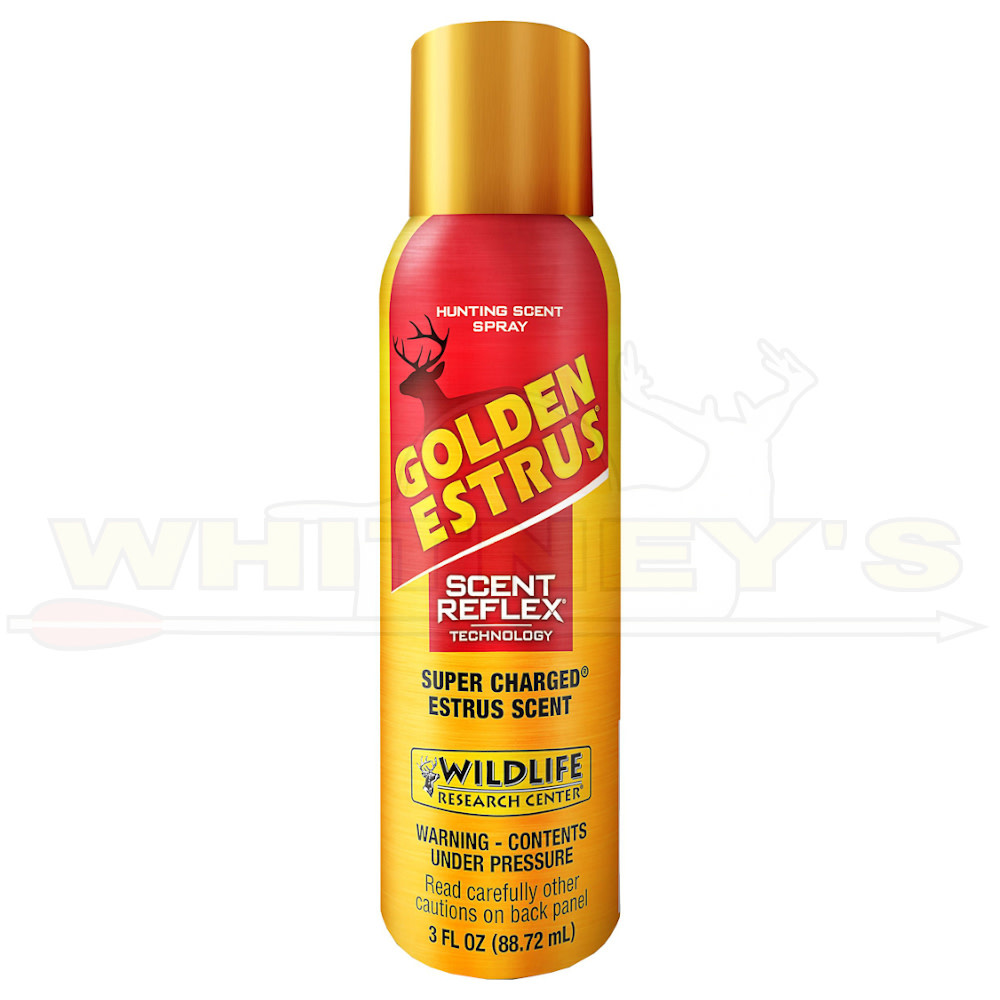 Wildlife Research Golden EstrusSpray Can4043 Whitney's Hunting Supply