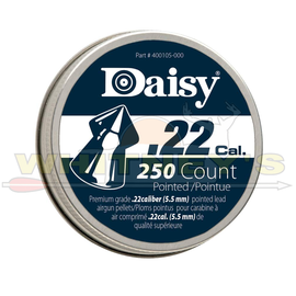 Daisy Daisy Pointed .22  Pellets- 250CT-997922-512