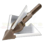 Quality Archery Design QAD Exodus Deep Six Broadheads - 100gr. - 3 blade - 3pk - Full - BD100-F