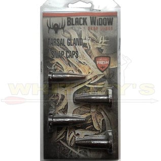 Black Widow Deer Lures, Inc. Black Widow Tarsal Gland Snap Caps 4pk.