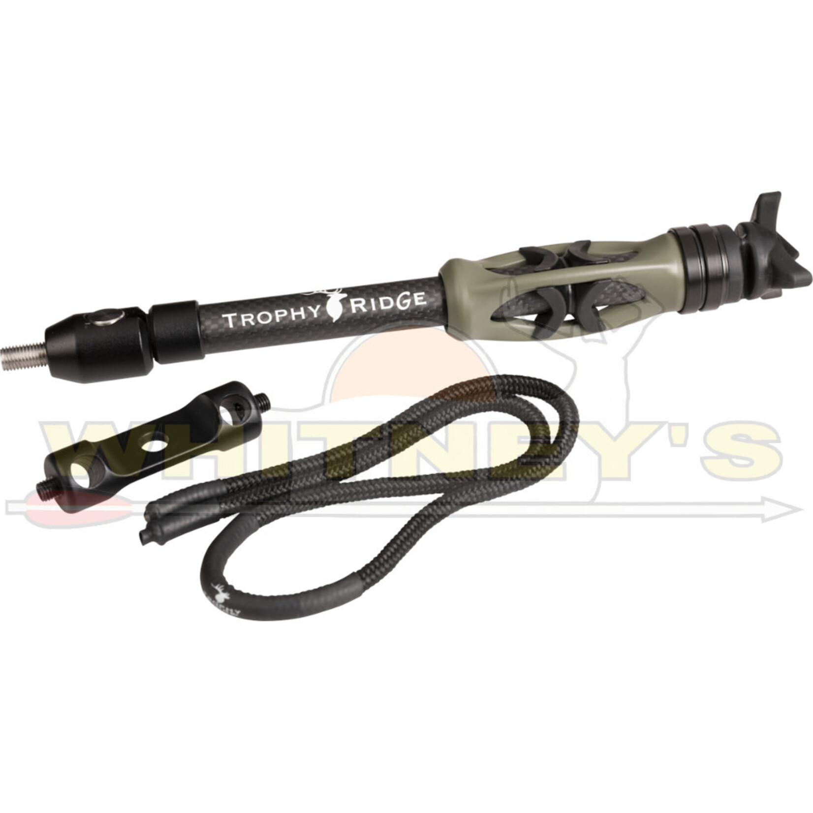 Trophy Ridge Trophy Ridge -8" Hitman -2.0 Stabilizer- Olive-AS19080G