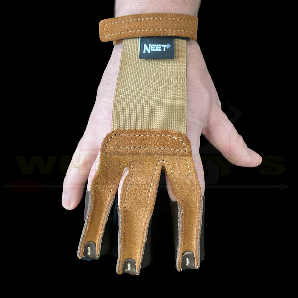 Neet Brown Suede Shooting Glove Whitney's Hunting Supply