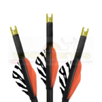 Burt Coyote Co., Inc. Burt Coyote Lumenok 22” LumenArrows Equipped W/ HD Orange Capture Nock 3-Pack