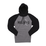 Mathews Apparel Mathews Elk Hoodie, Black/Grey-