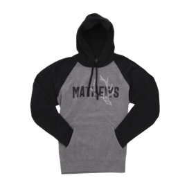 Mathews Apparel Mathews Elk Hoodie, Black/Grey-