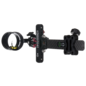 Axcel Archery T.R.U. Axcel Landslyde Carbon Pro Slider 3pin Sight, .019- Black