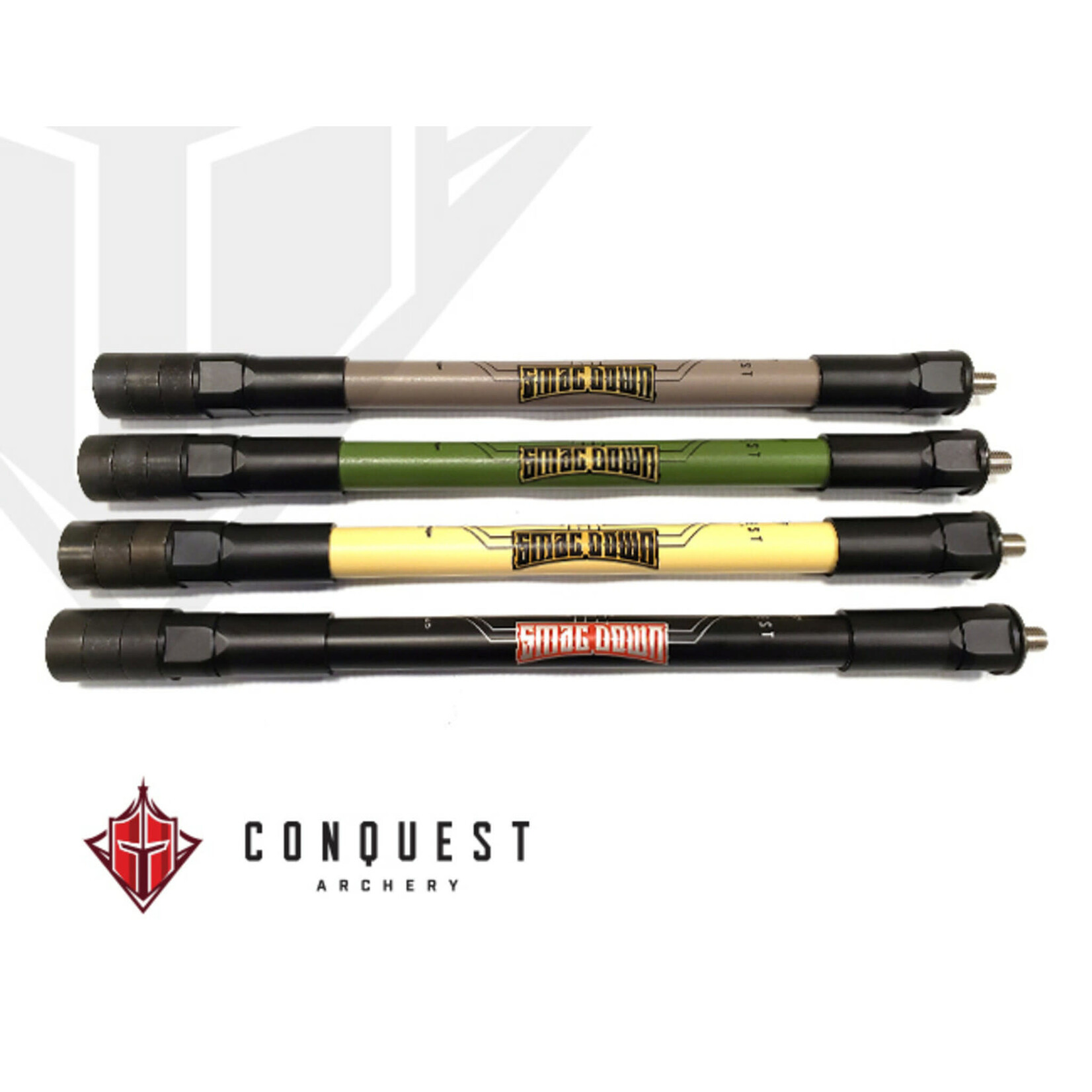 Conquest Conquest Smacdown .625 Hunting Bars - Matte Black - 15”