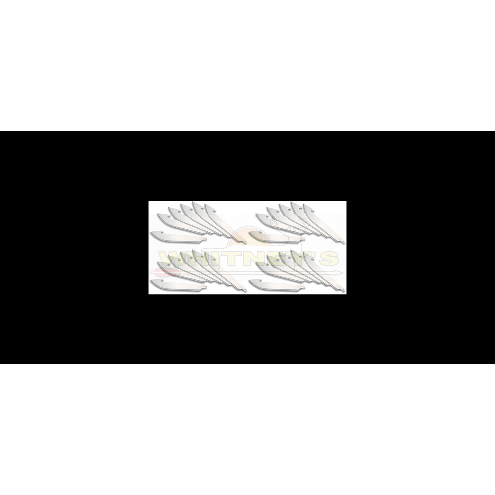 Outdoor Edge Outdoor Edge 3.5” Drop-Point Replacement Blades - 24 PACK
