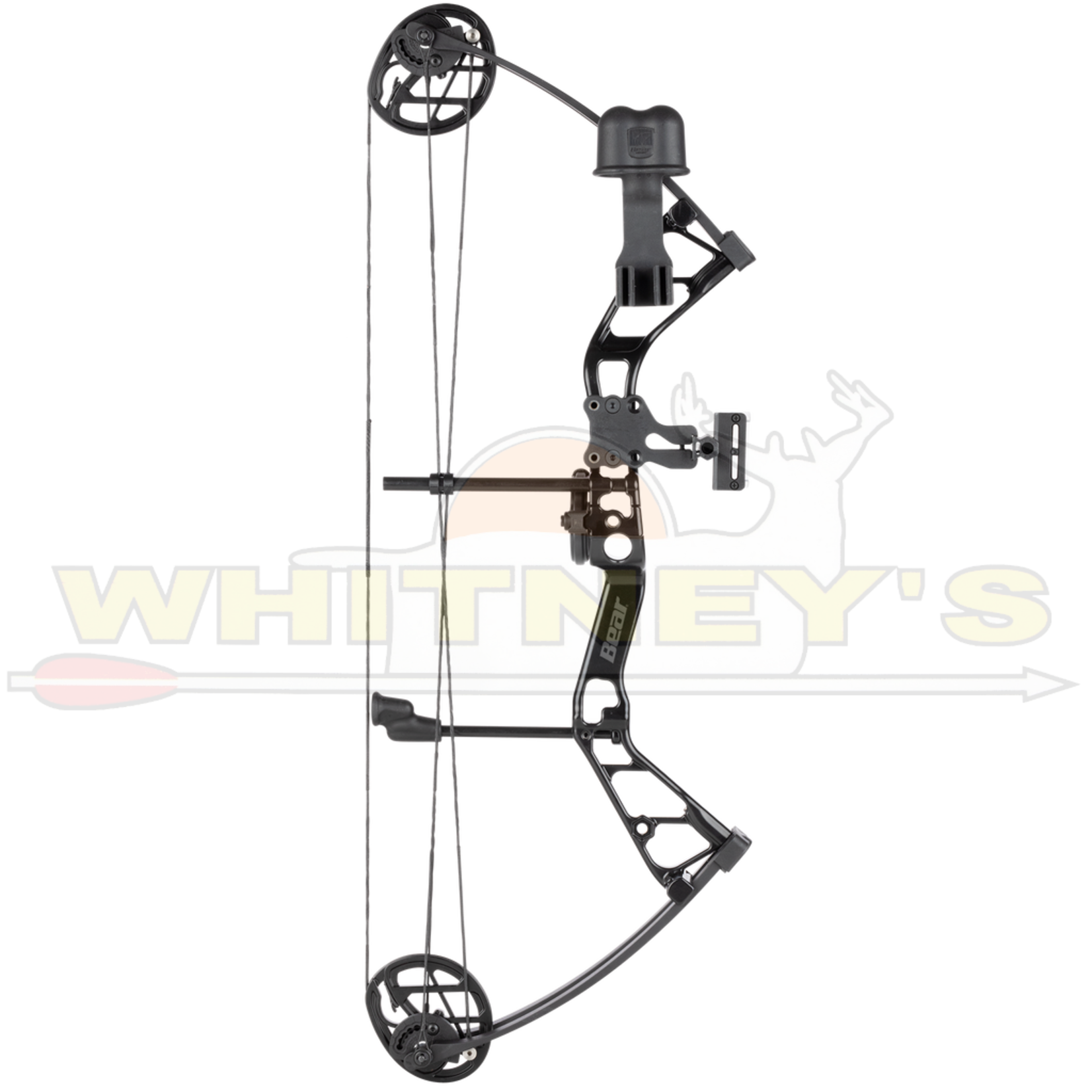 Bear Archery Bear Archery Pathfinder Youth Bow, 15-29lbs., 14"-25" draw, Right Hand, Black