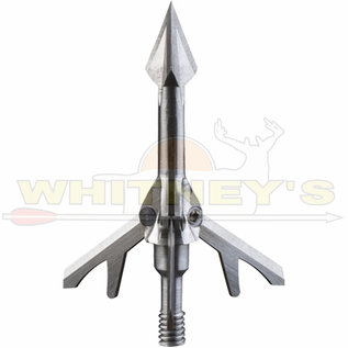 Wac'Em Archery Pro. Wac'Em Steel EXP -3 Blade -100 Gr. Broadheads- 3 Pack-WAS3100
