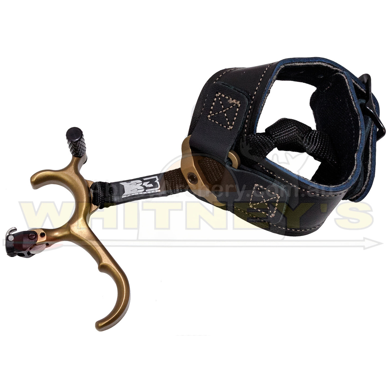 B3 Archery B3 Archery Ranger Back Tension Buckle Release, Desert Brown