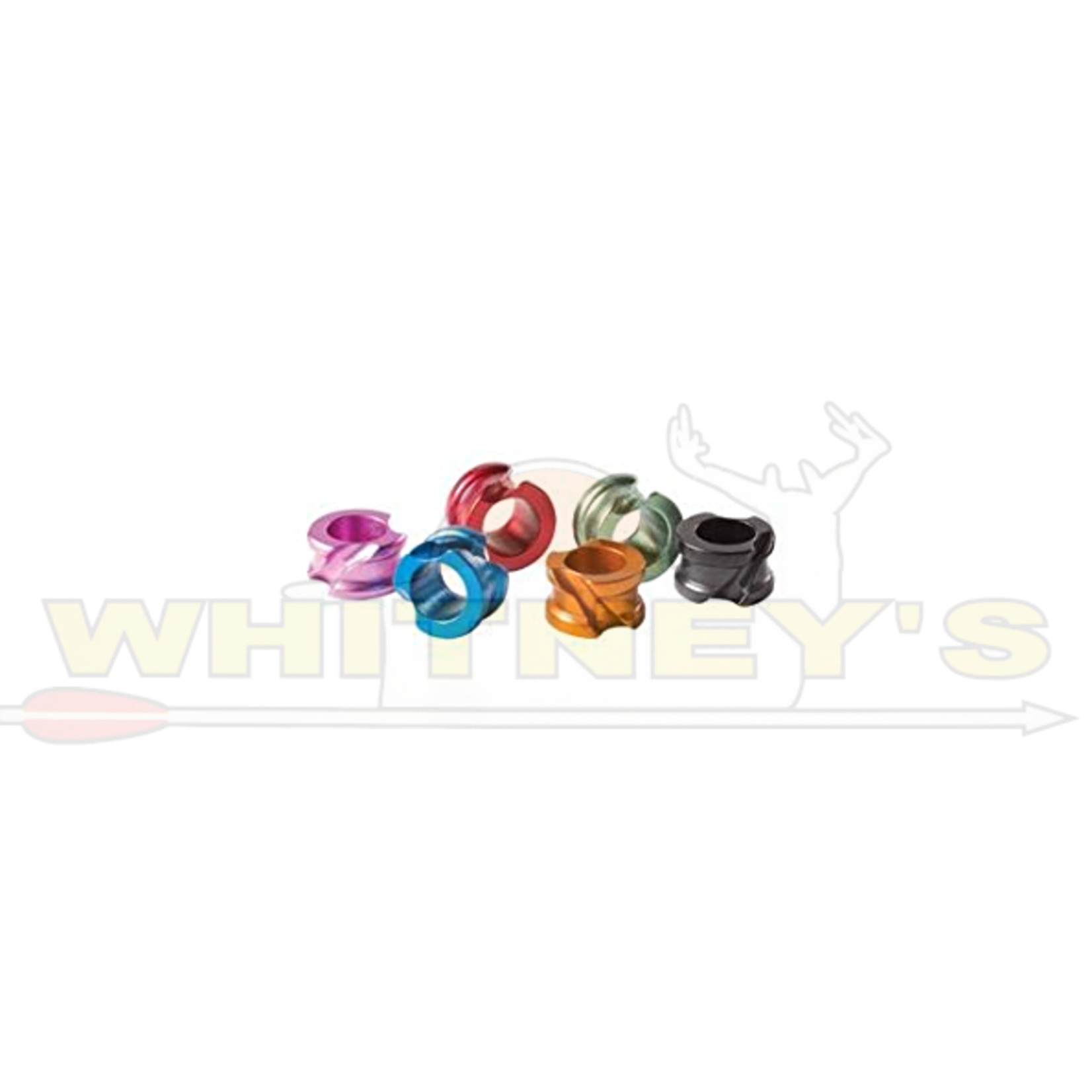 Hot Shot Mfg. Hot Shot -Black- Accu-Peep 1/4" (L)
