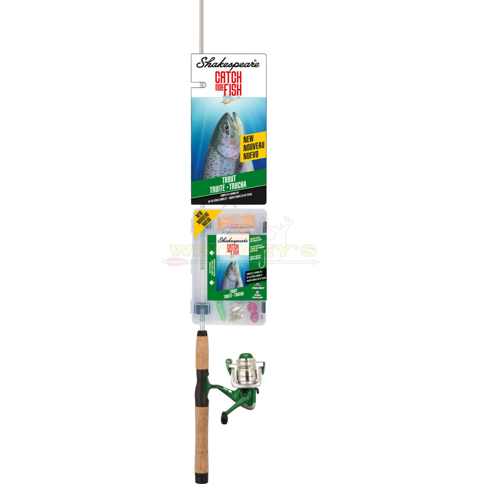Triple S Sports Shakespeare CMF Spin Combo, 2PC-