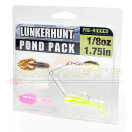 Lunkerhunt Lunkerhunt Fishing Lures Pond Pack, 1.75"- 1/8oz.