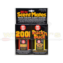 Buck Stop Lure Company Buck Stop Scent Mates Mock Scrape Scent System (200 Proof, Ruck'n Buck)