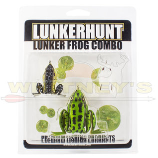 Lunkerhunt Lunkerhunt Lunker Frog Combo, 3PC