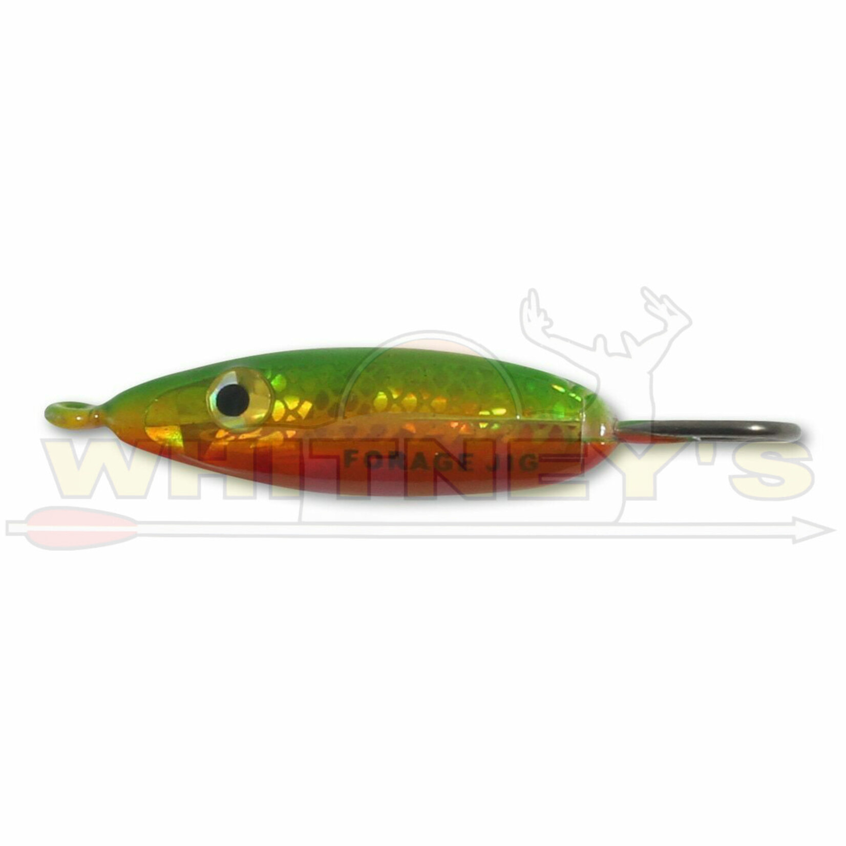 Hog Island Bait Northland Fishing Tackle  Forage Minnow Jig Gold Perch Size 8
