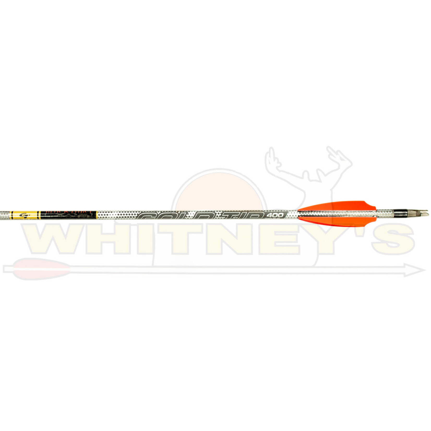 Gold Tip Gold Tip Black Label 2" Raptor Vane Arrows, 6PK-