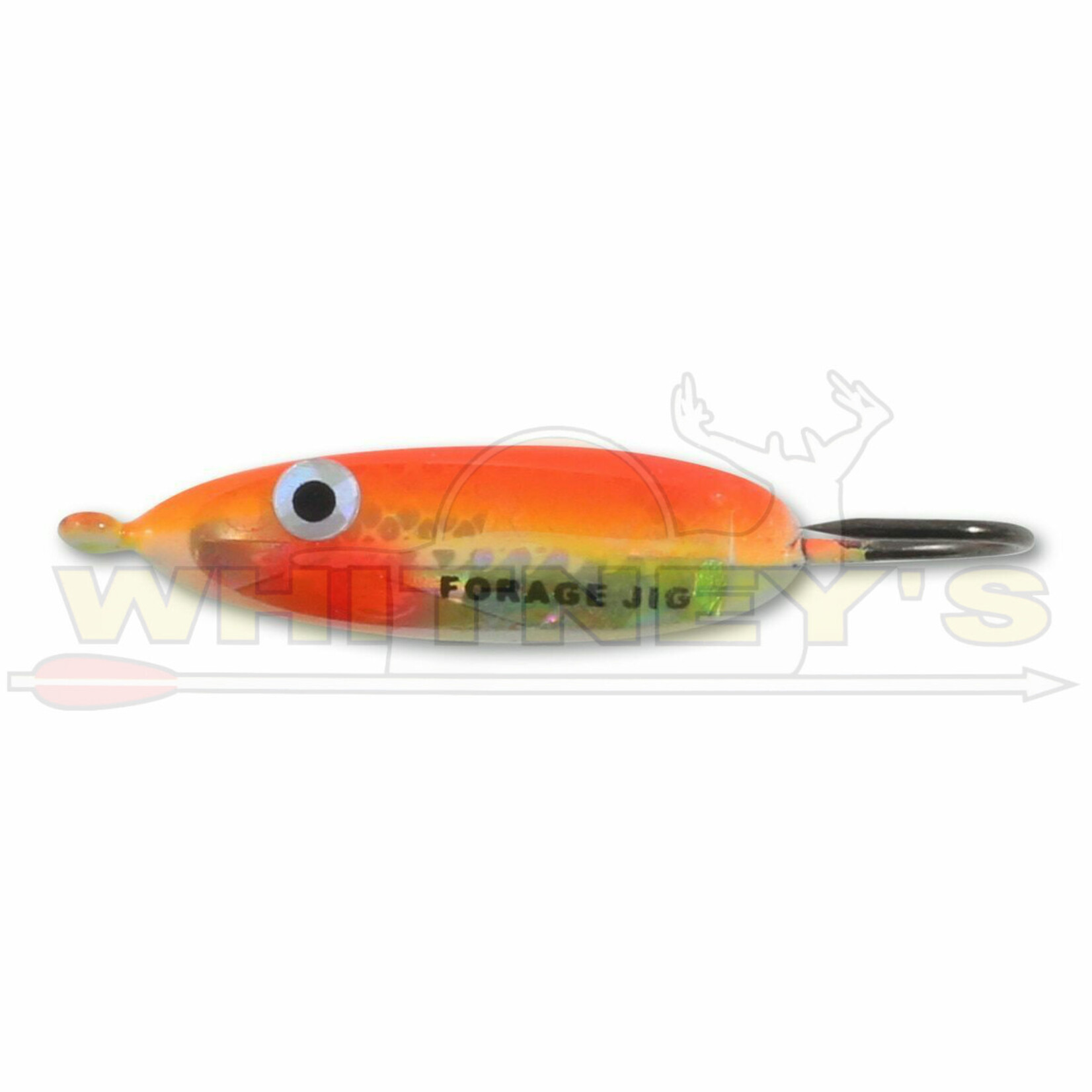 Hog Island Bait Northland Fishing Tackle  Forage Minnow Jig Super-Glo Chub Size 6