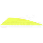 TAC TAC Driver 2.25” Vane Fletchings -Yellow (100 Pack)