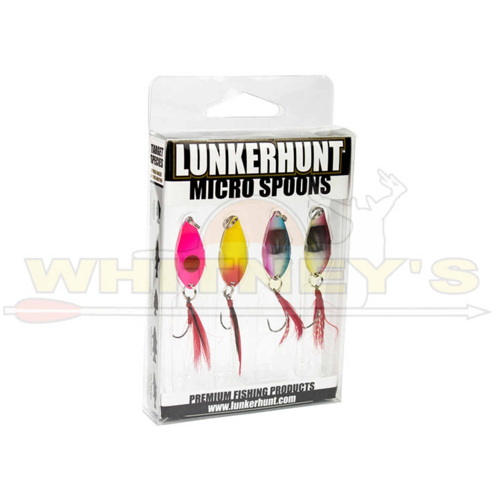 Lunkerhunt Lunkerhunt Fishing Lures Micro Spoons, 1/8oz. - 4PK