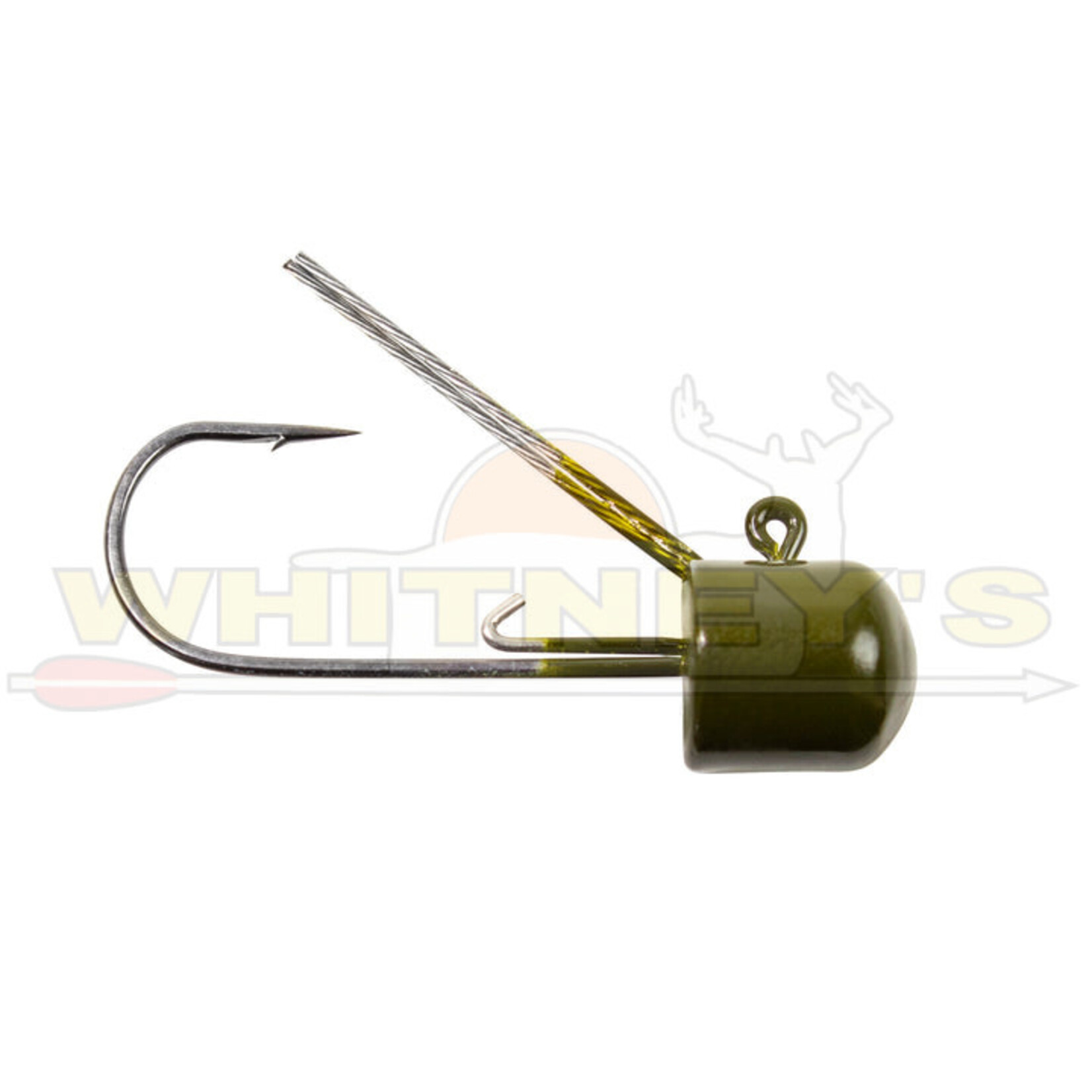 Lunkerhunt Lunkerhunt Weedless Mushroom Head Jig, 1/4oz., 4pk