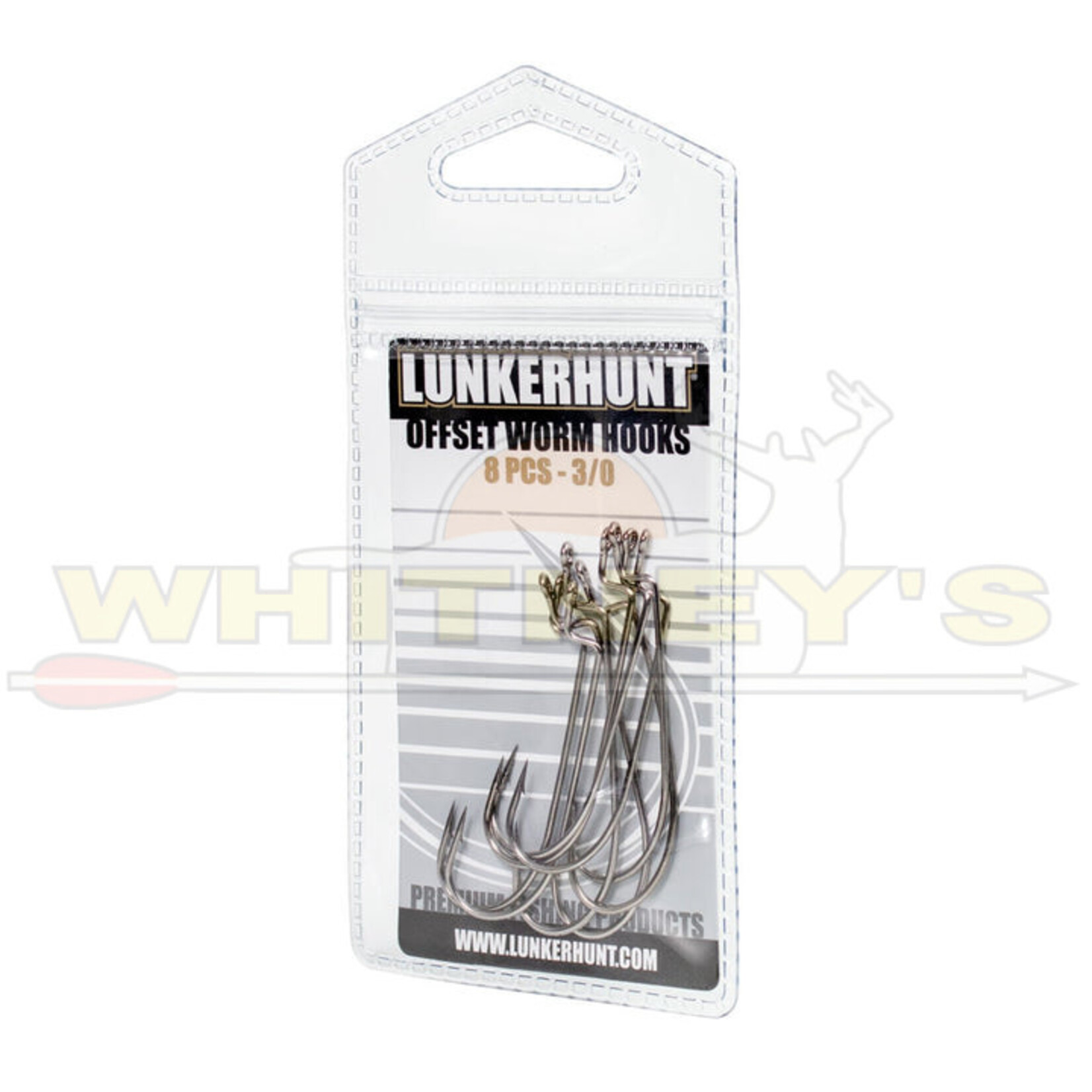 Lunkerhunt Lunkerhunt Offset Hooks, 8PK