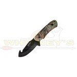 Realtree Red River Cutlery Realtree 4.2” Fixed Blade Gut Hook.Camo Handle & Sheath