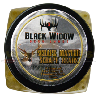 Black Widow Deer Lures, Inc. Black Widow Deer Lures Scrape Beads- 6oz.
