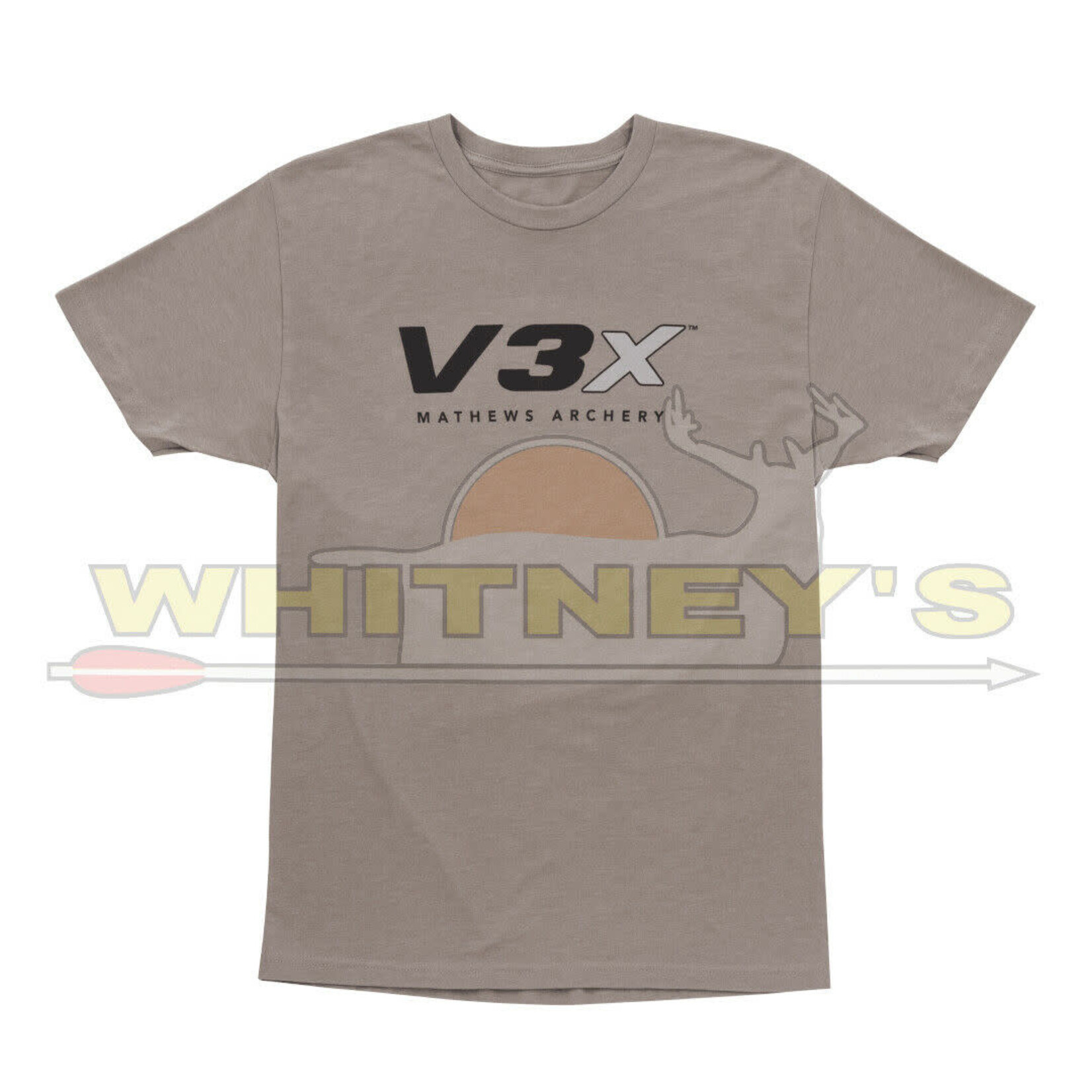 Mathews Apparel Mathews V3X Tee, Grey-